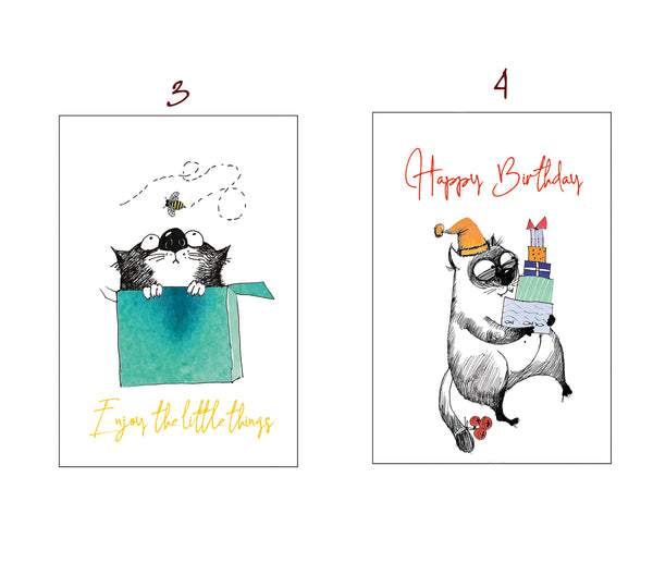 Enjoy, Happy Birthday card, Gift