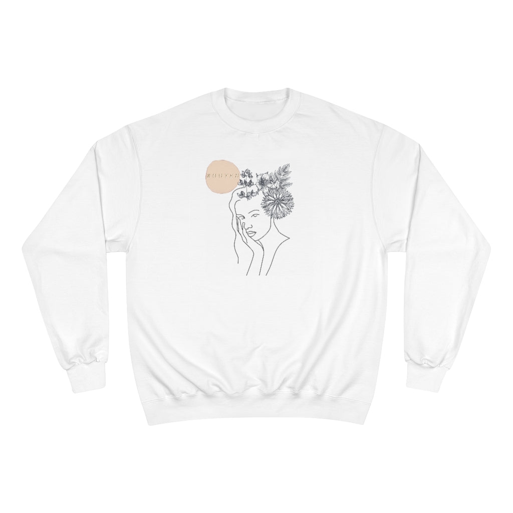 Flower hotsell champion sweatshirt