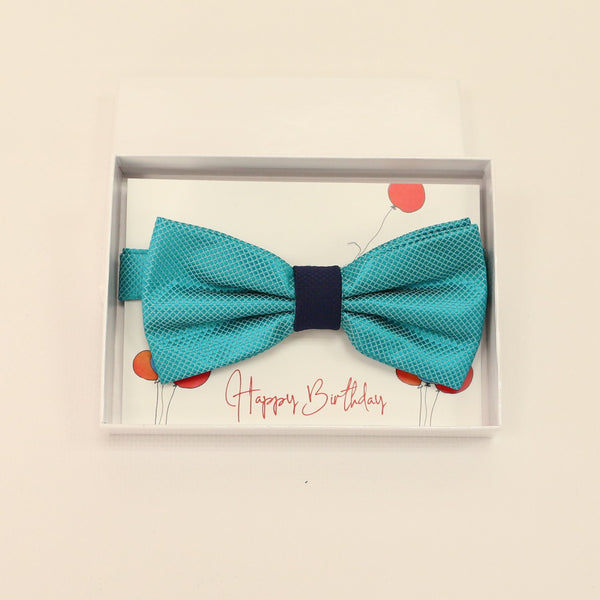 Teal blue bow tie, Best man, Groomsman bow, Man of honor, ring bearer bow, handmade birthday gift, Congrats, some thing blue, blue kids bow