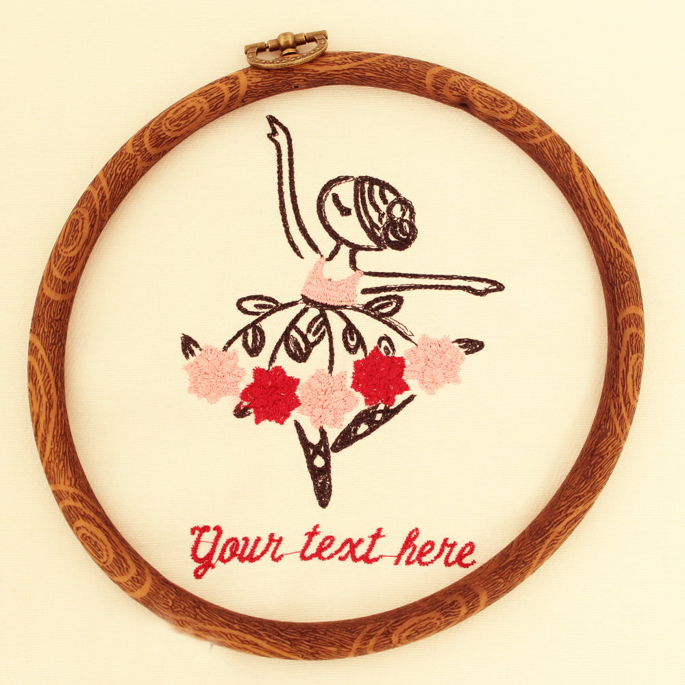 Personalized Embroidery Decor Gift, 6" Embroidery with Hoop, embroidered wall art, Personalized Gift, Art wall decor, Embroidery art